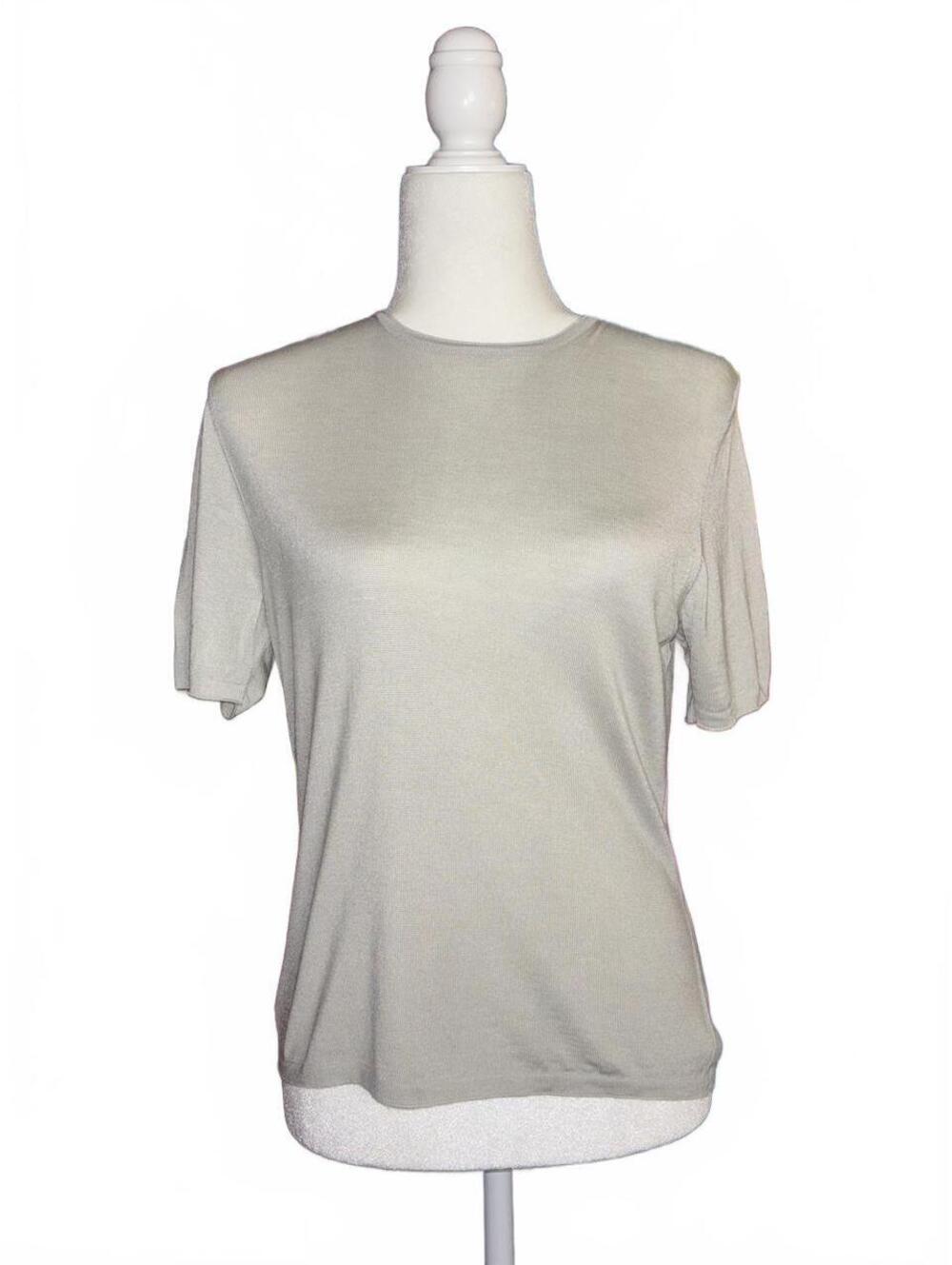 Vintage Salvatore Ferragamo Cashmere & Silk T-Shirt